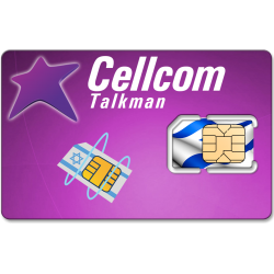 Cellcom Israel SIM 
